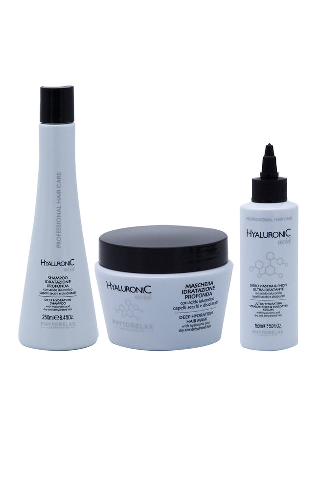 Routine hydratante - Acide hyaluronique - Cheveux