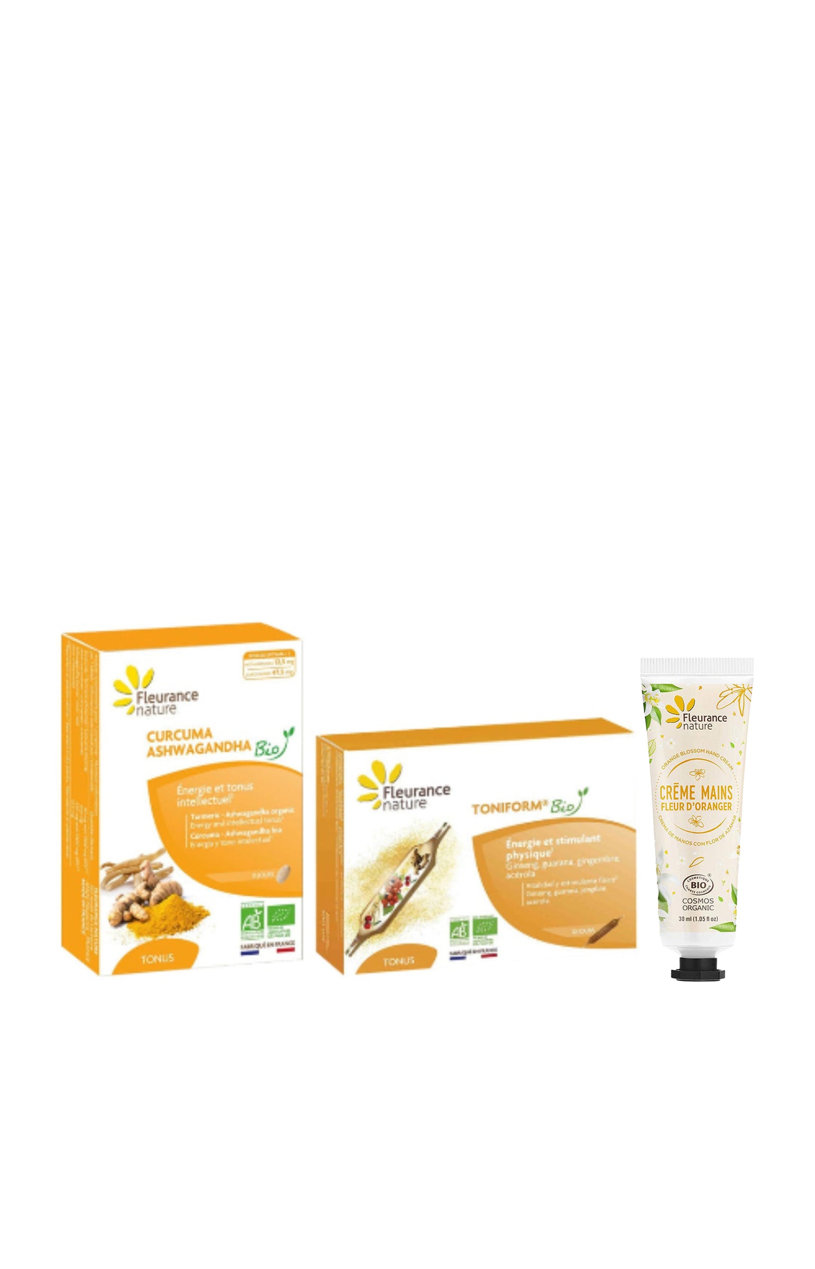 Cures énergie - Curcuma ashwagandha & gingembre