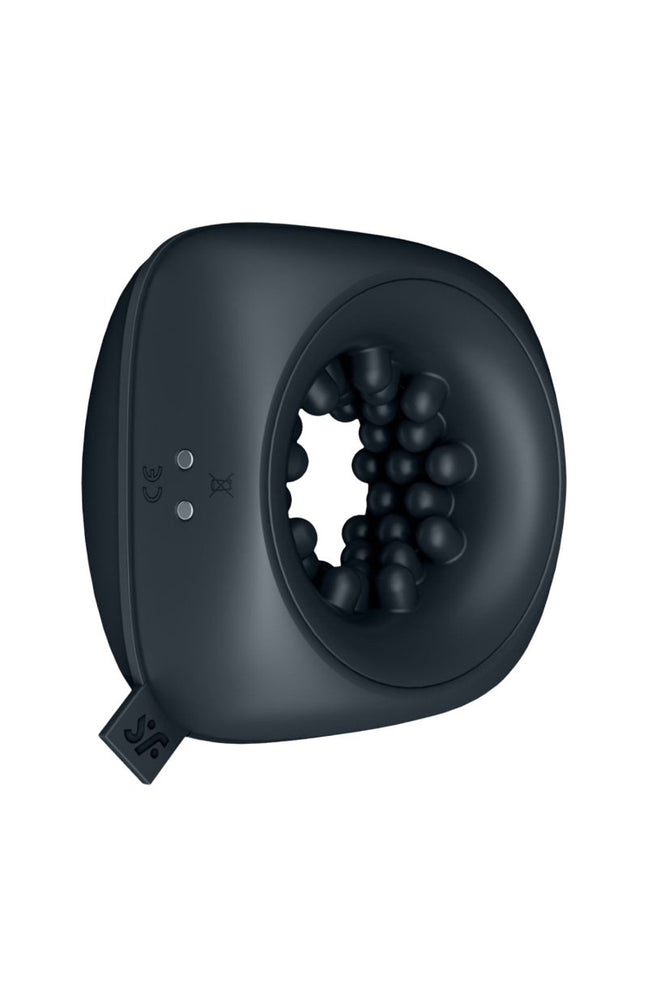 Masturbateur vibrant - 12 modes - Homme - Noir