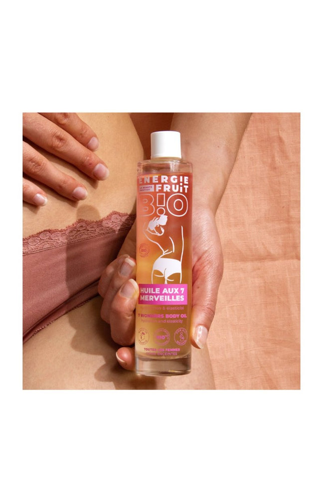 Huile hydratante bio - 7 huiles - Corps - 100 ml