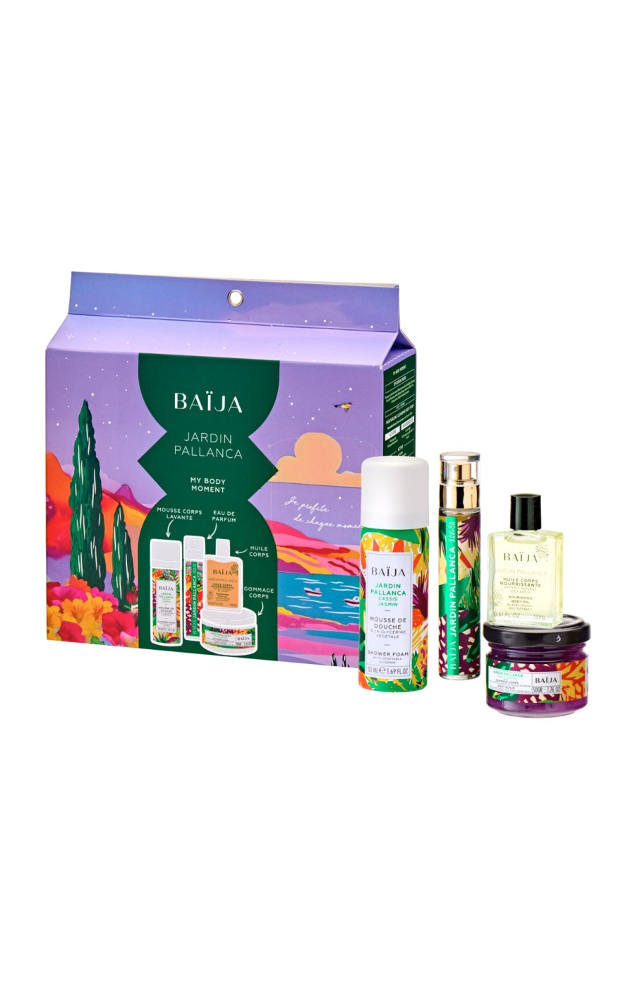 Coffret - Cassis & jasmin - 50 ml + 15 ml + 15 ml