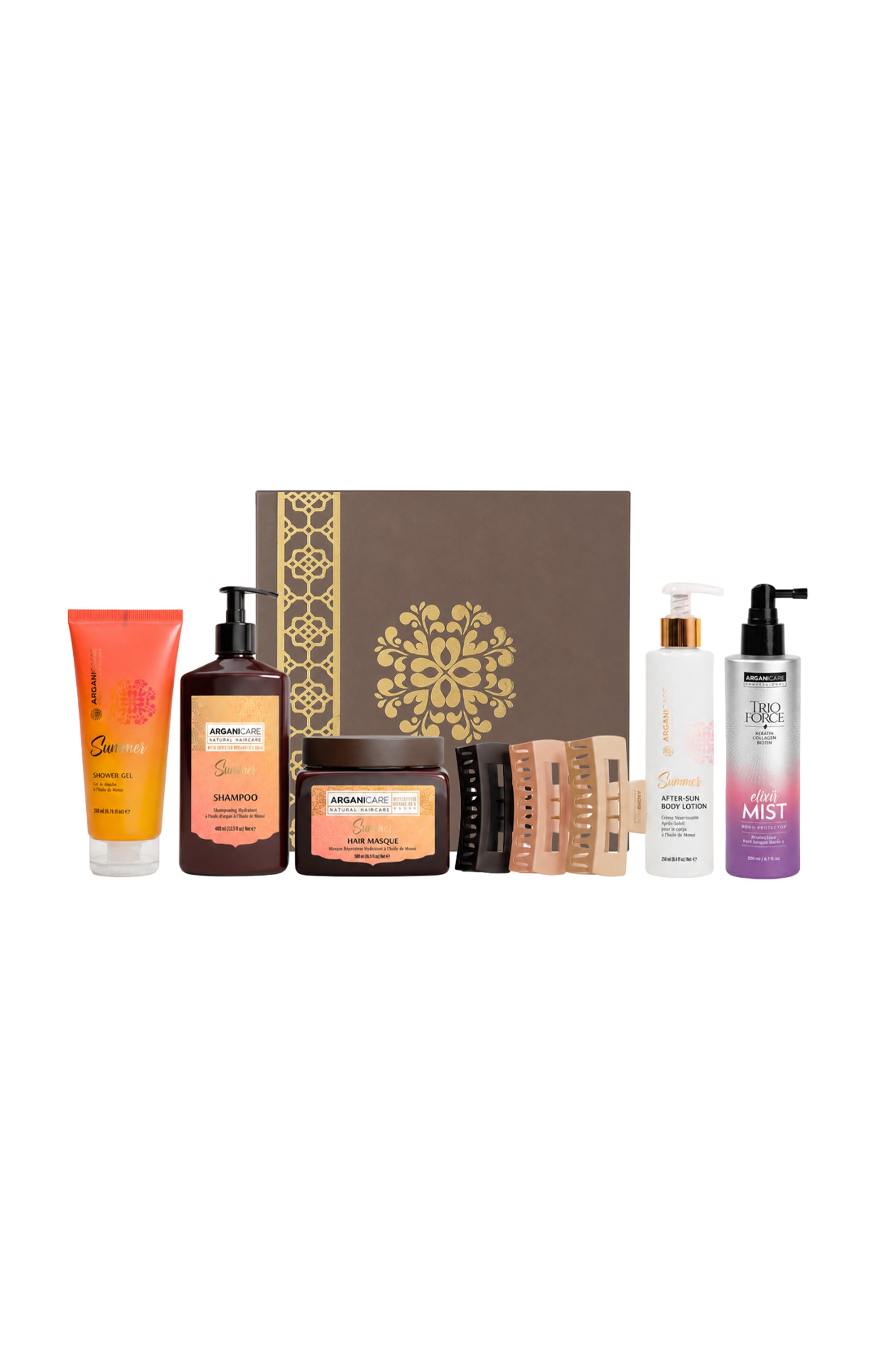 Coffret Summer Monoï - soins cheveux & corps - 6 produits