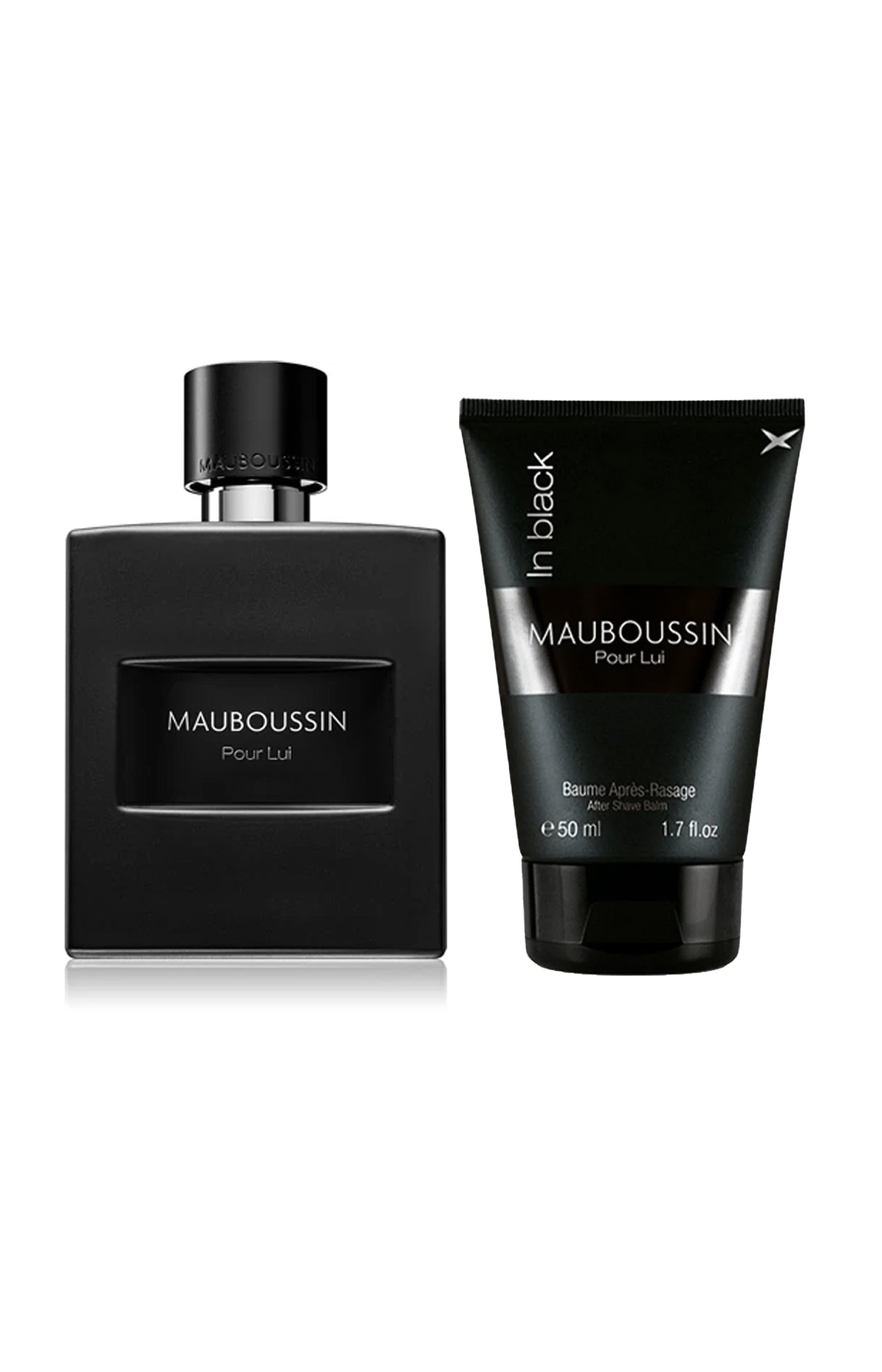Coffret Pour Lui In Black - eau de parfum & baume après-rasage