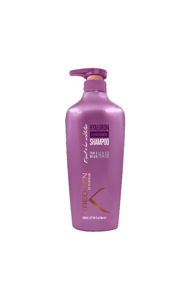 Shampooing fortifiant - niacinamide & acide hyaluronique - 800 ml
