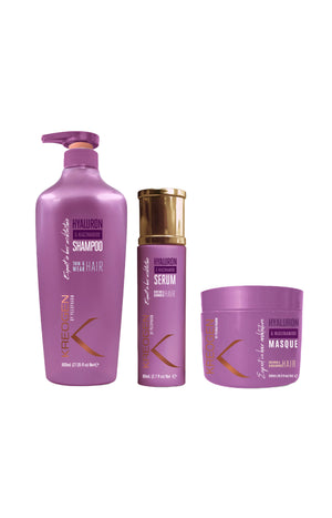 Routine fortifiante - shampooing, masque & sérum