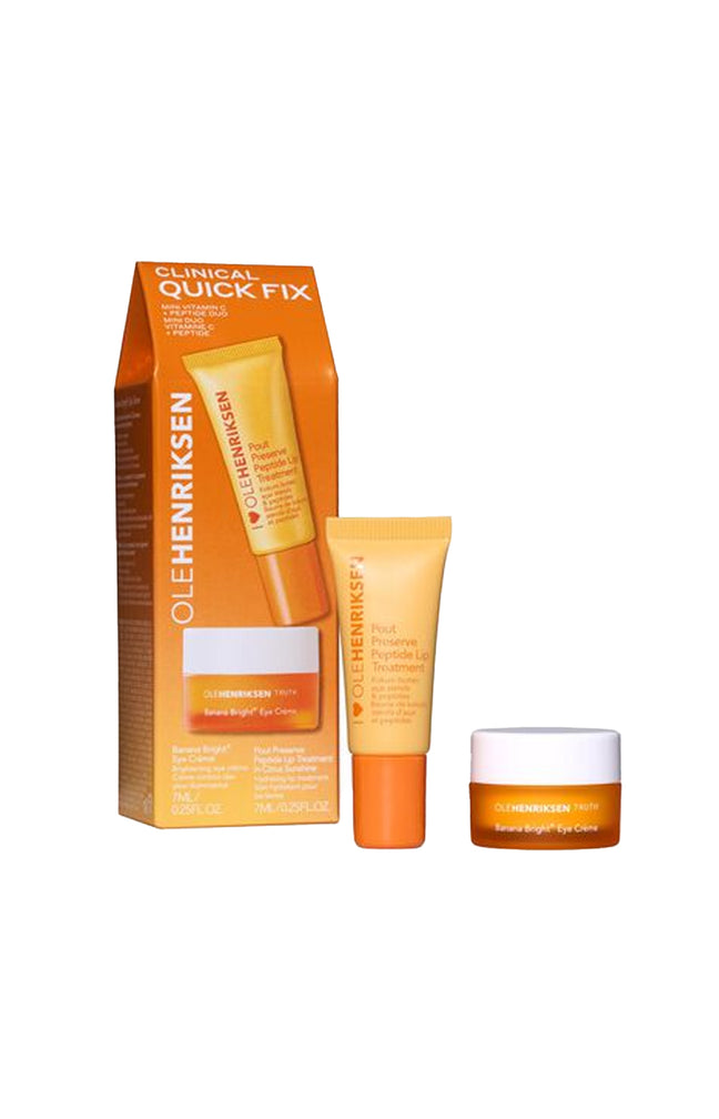 Duo Clinical Quick Fix - crème yeux & soin lèvres - 7 ml