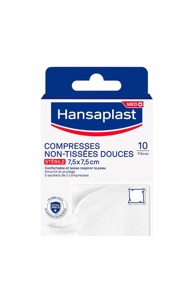 Compresses non tissées stériles - Med Plus - 10 unités