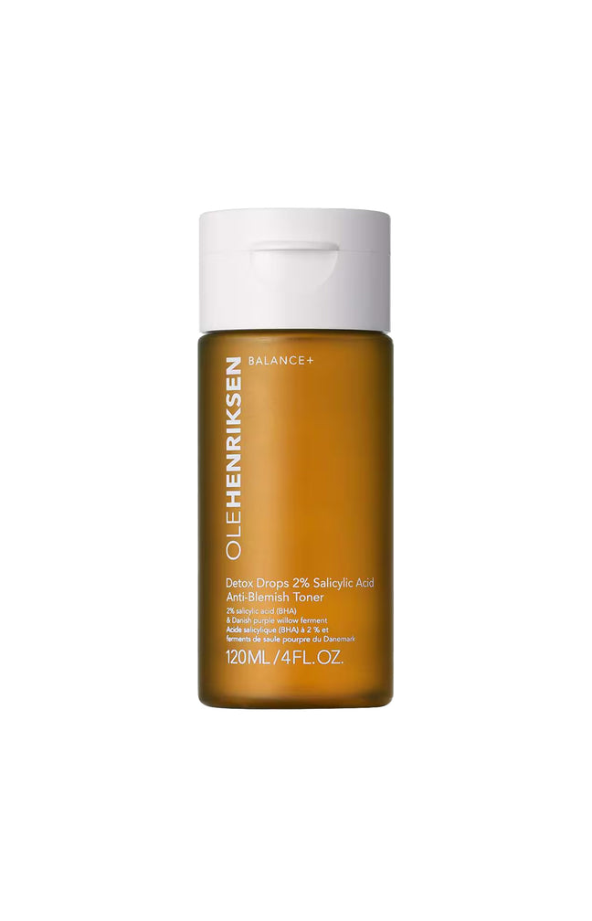Lotion tonique à l'acide salicylique - Balance+ Detox Drops - 120 ml