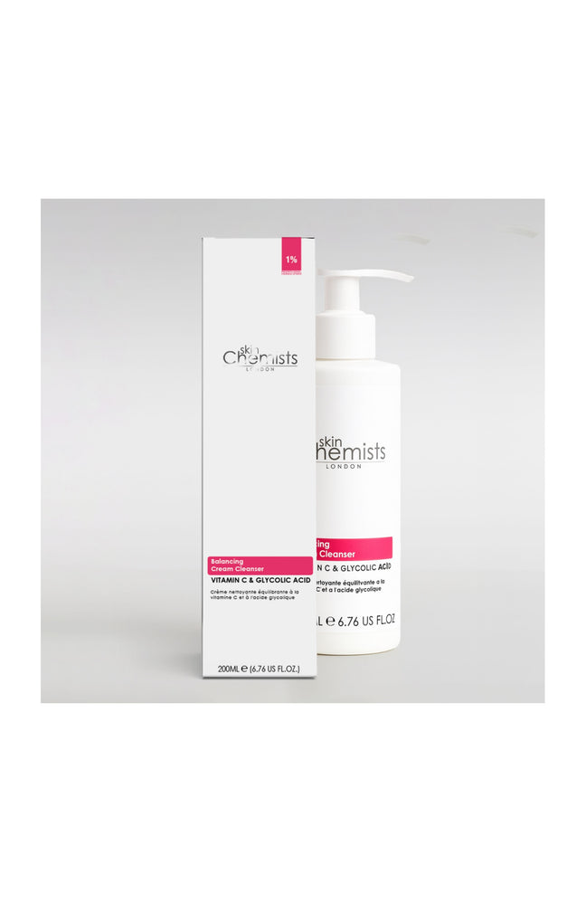 Crème nettoyante - Acide glycolique & vitamine C - 200 ml