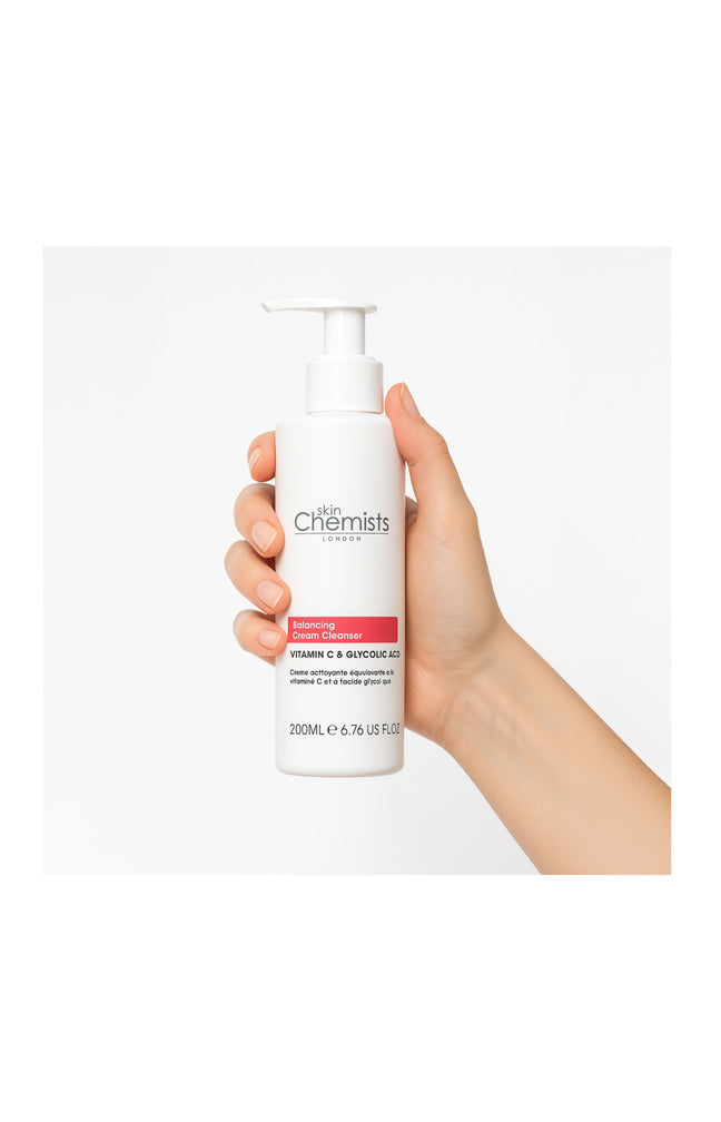 Crème nettoyante - Acide glycolique & vitamine C - 200 ml