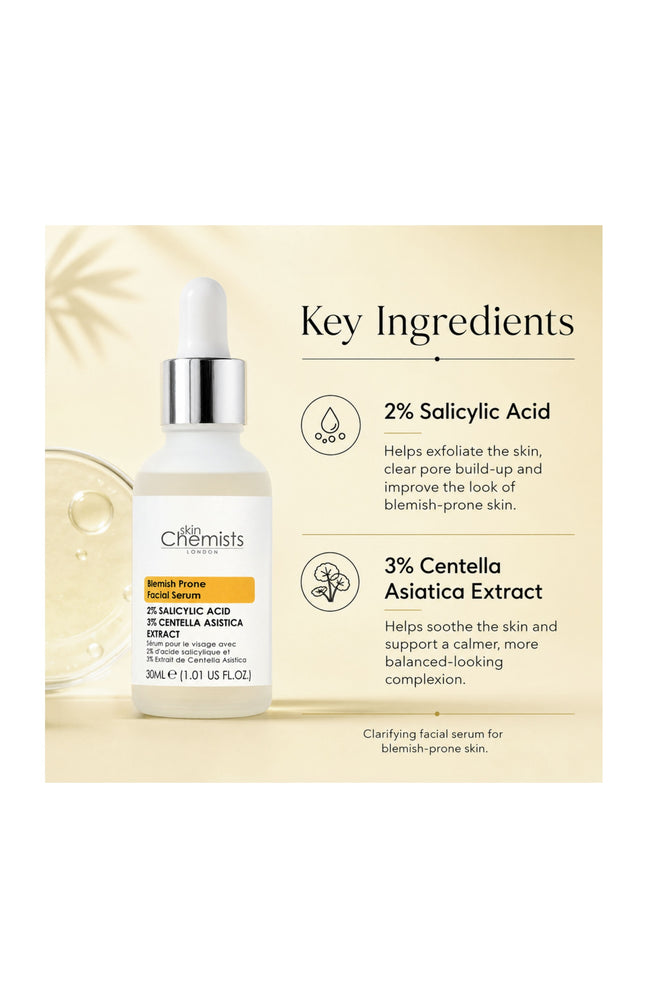 Sérum anti-imperfections - Acide salicylique & centella