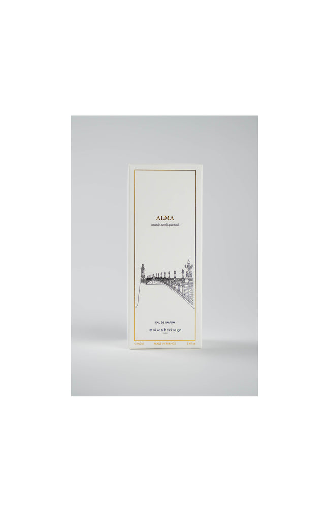 Coffret porte-clés doré Alma Eau de parfum - Floral gourmand  - Femme
