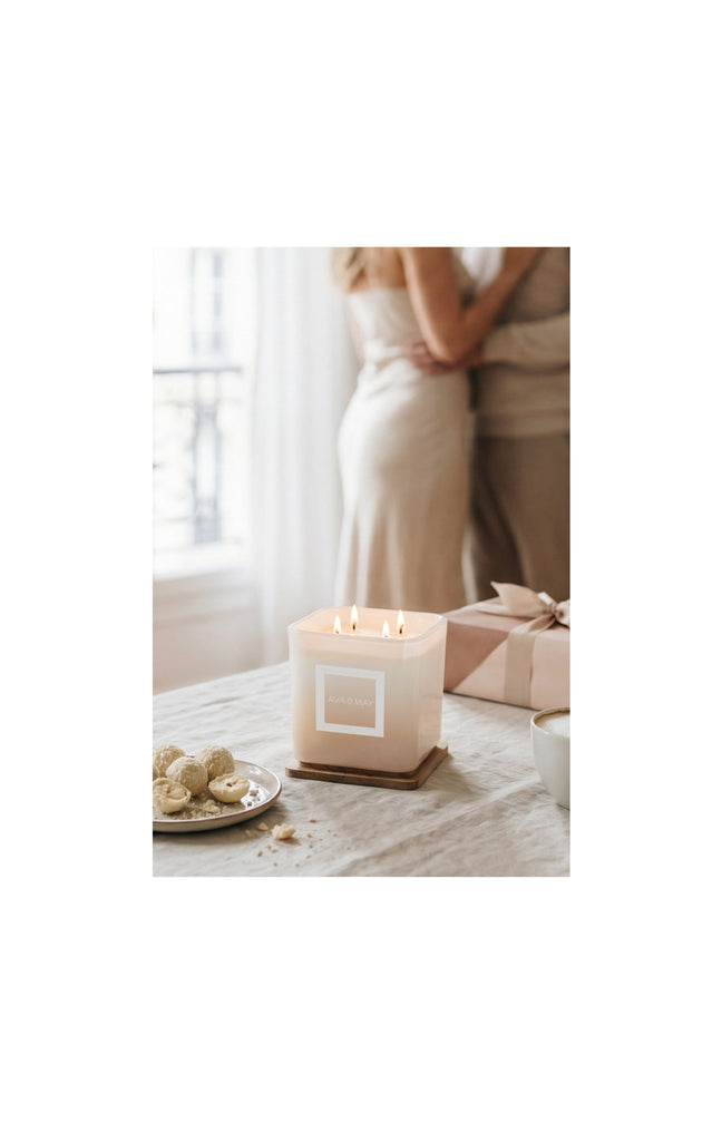 Maxi bougie parfumée - Truffe au Chocolat Blanc - 450 g