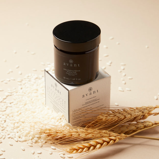 Masque de nuit éclat peau neuve - Beurre de karité & son de riz - Age Radiance - Peaux ternes - 50 ml