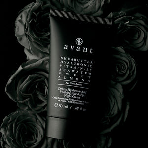 Crème vivifiante de nuit - Acide hyaluronique - Visage & yeux - 50 ml