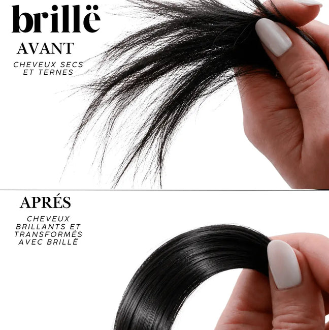 Masque Capillaire Cheveux Ternes et Déshydratés - Brillance & Hydratation