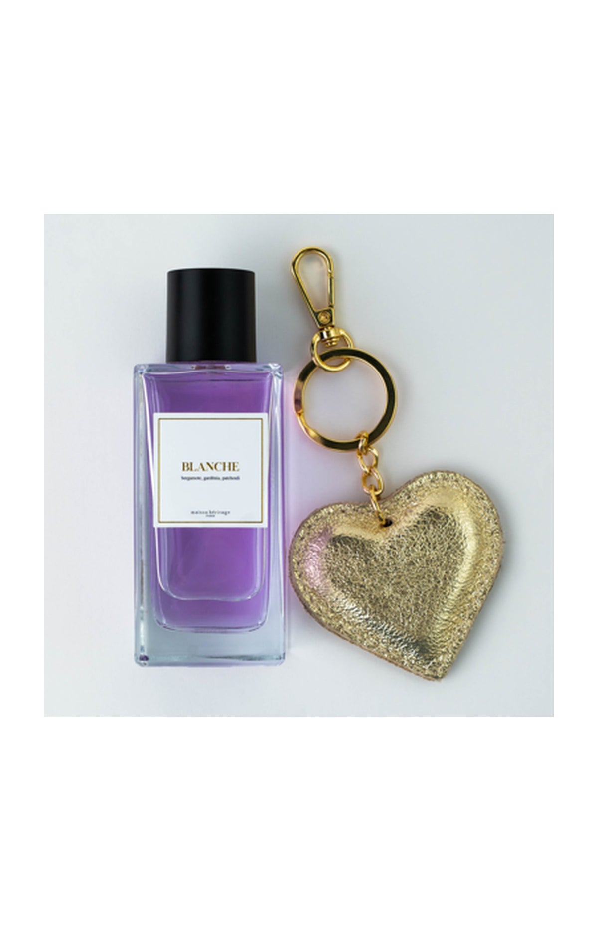 Coffret porte-clés Blanche Eau de parfum - Floral fruité - Femme - 100 ml
