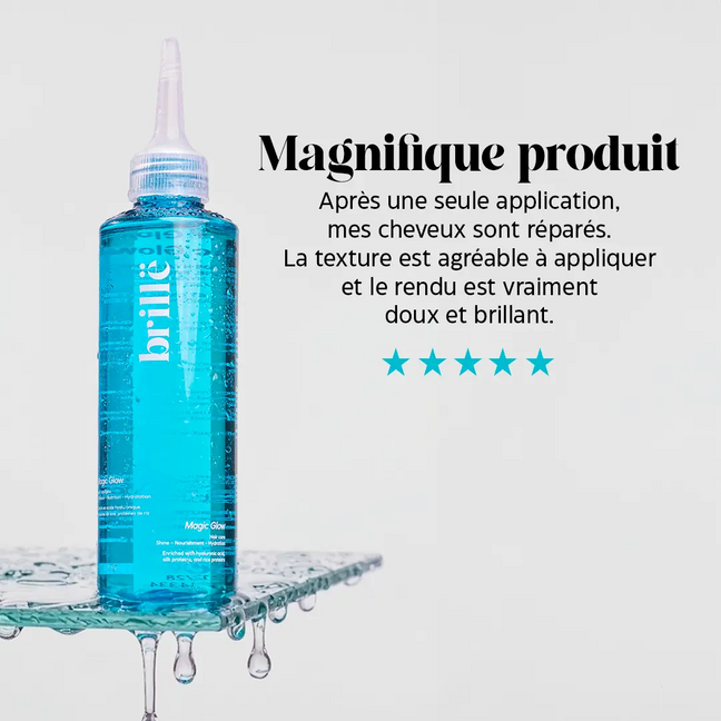 Eau Lamellaire Cheveux Ternes et Abîmés - Soin Réparateur
