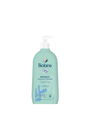Gel lavant 2-en-1 bio - Corps & cheveux - Bébé - 500 ml
