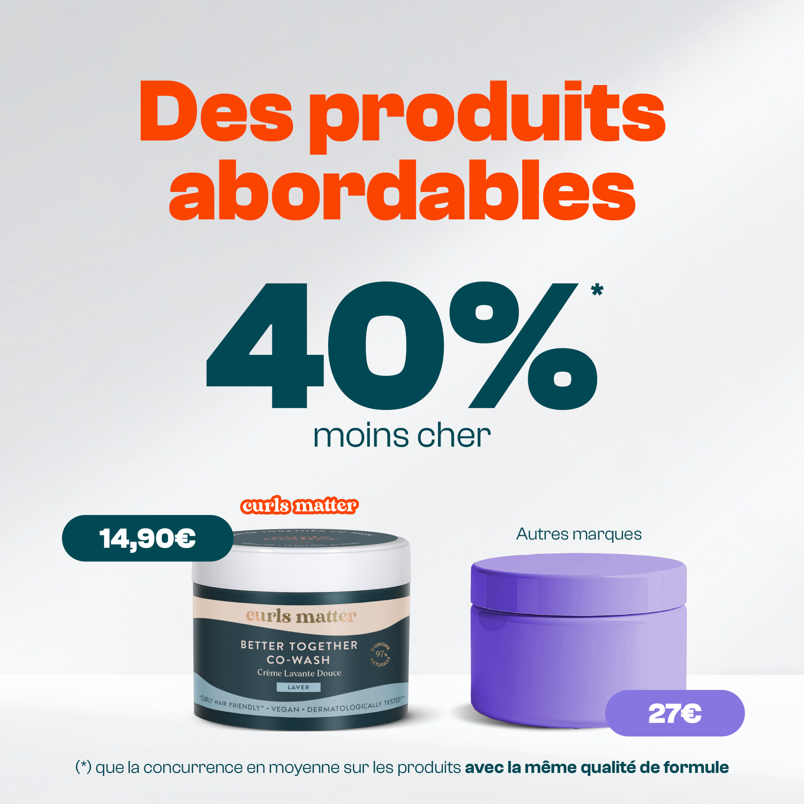 Après-shampooing pour cheveux bouclés - Better Together Co-Wash - 300ml