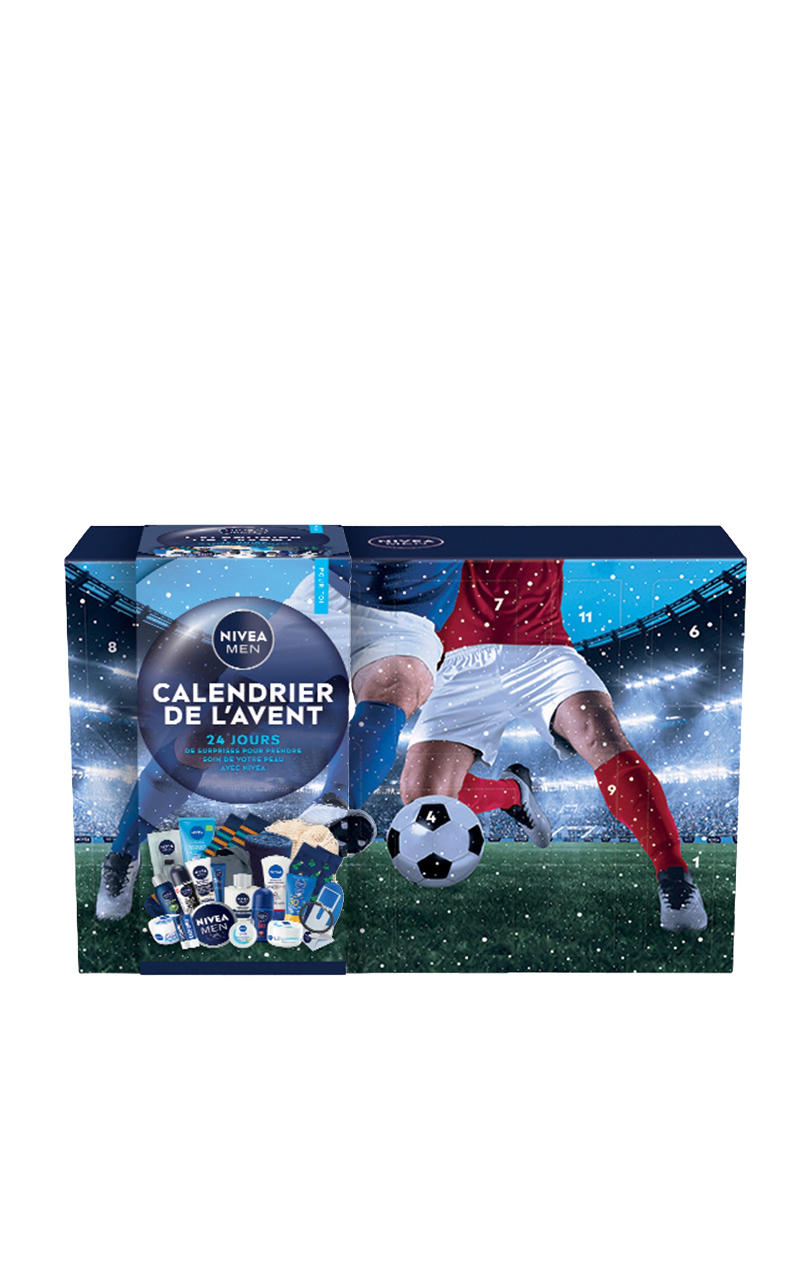 Calendrier de l'avent - Corps & visage - 24 jours - Homme
