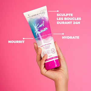 Crème gel 3 en 1 - Kurl Fusion - Cheveux multi texturés - 250 ml