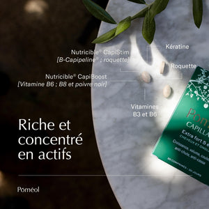 Riche et concentré en actifs capillaires