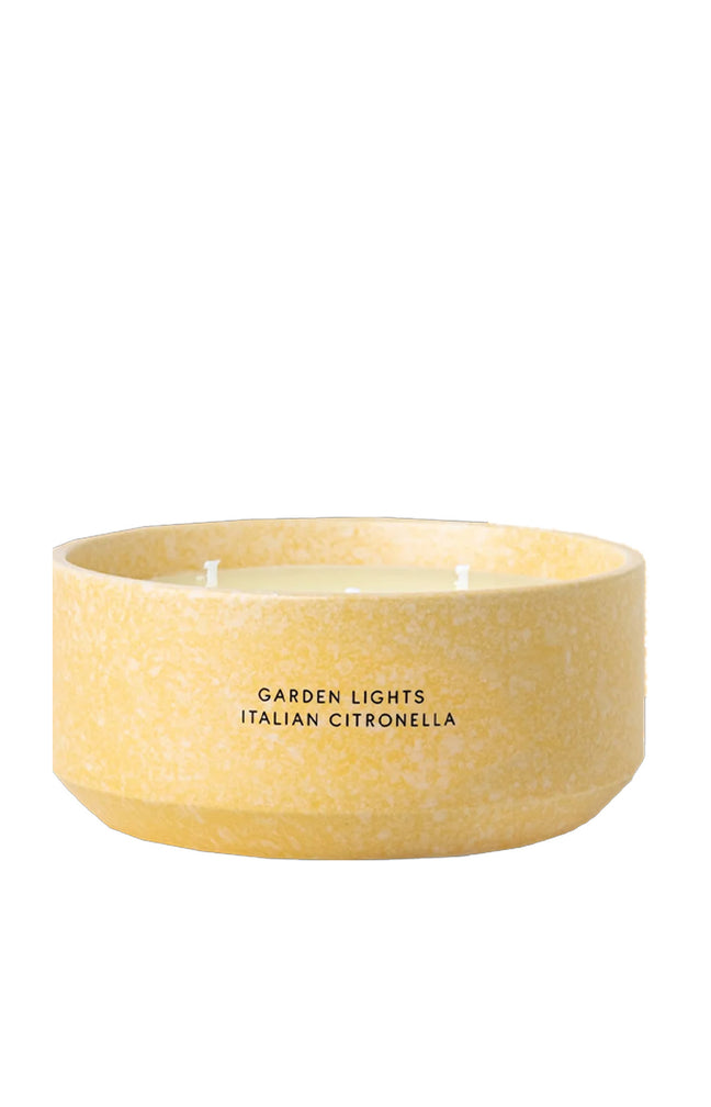 Bougie parfumée - Citronnelle Italienne - Citronnelle & vanille - 450 g