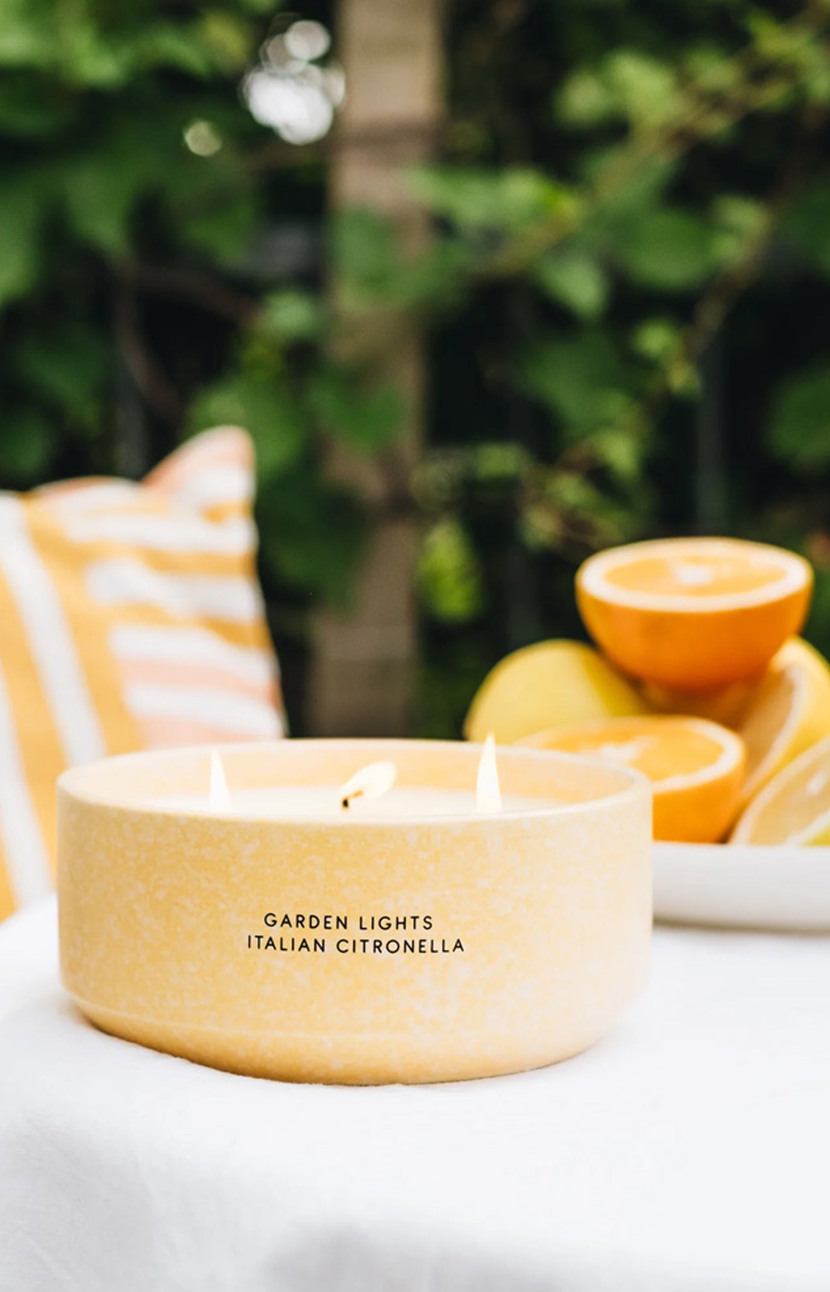 Bougie parfumée - Citronnelle Italienne - Citronnelle & vanille - 450 g