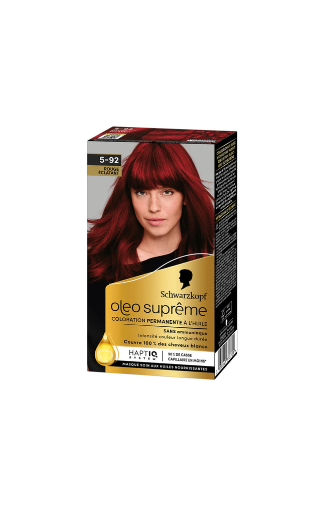 Coloration permanente - Oleo Suprême - 5-92 Rouge éclatant
