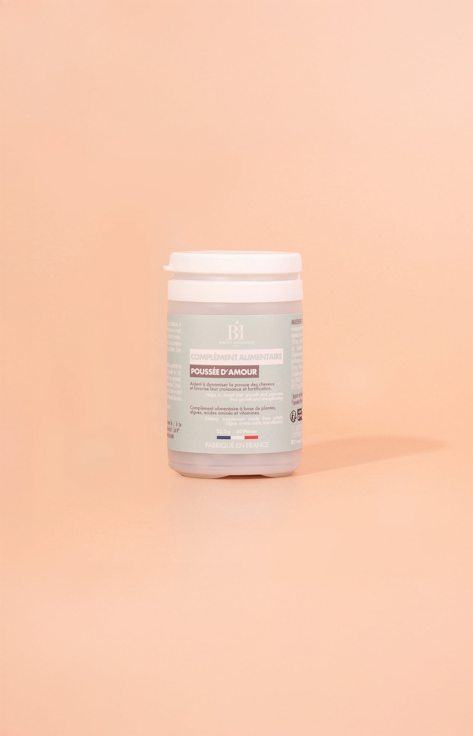 Complément alimentaire pousse des cheveux - Poussée d'amour - 1 mois x 3