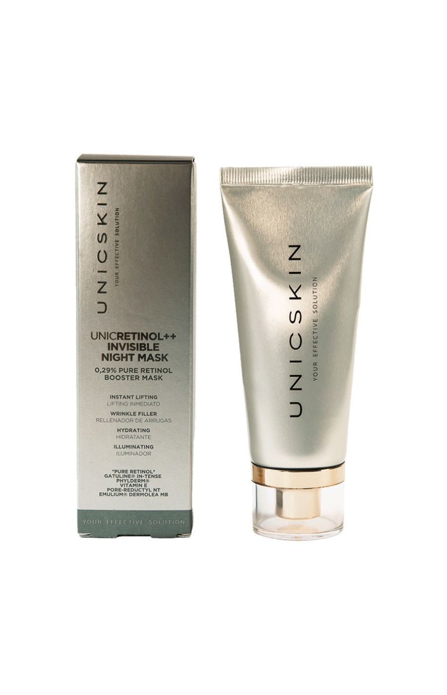 Masque de nuit régénérant - Rétinol - Visage - 50 ml