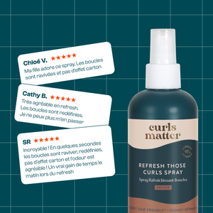 Spray Réactivateur de Boucles - Refresh Those Curls Spray - 200ml
