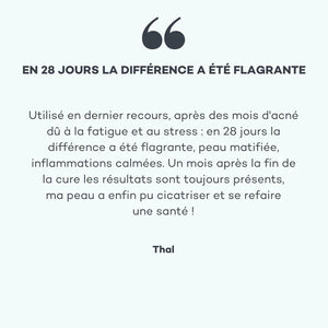 Détox Peau - Imperfections hormonales