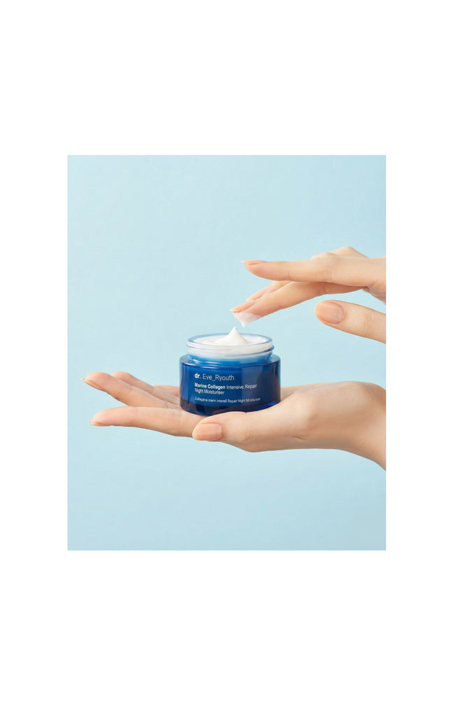 Crème de nuit réparatrice - Collagène marin & peptides - 50 ml