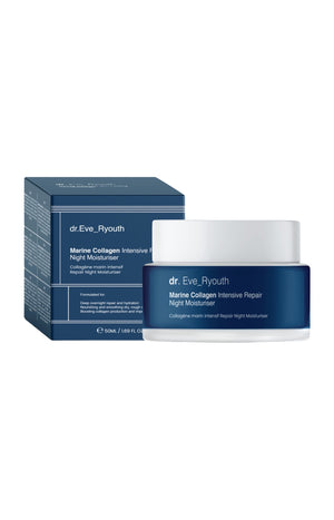Crème de nuit réparatrice - Collagène marin & peptides - 50 ml