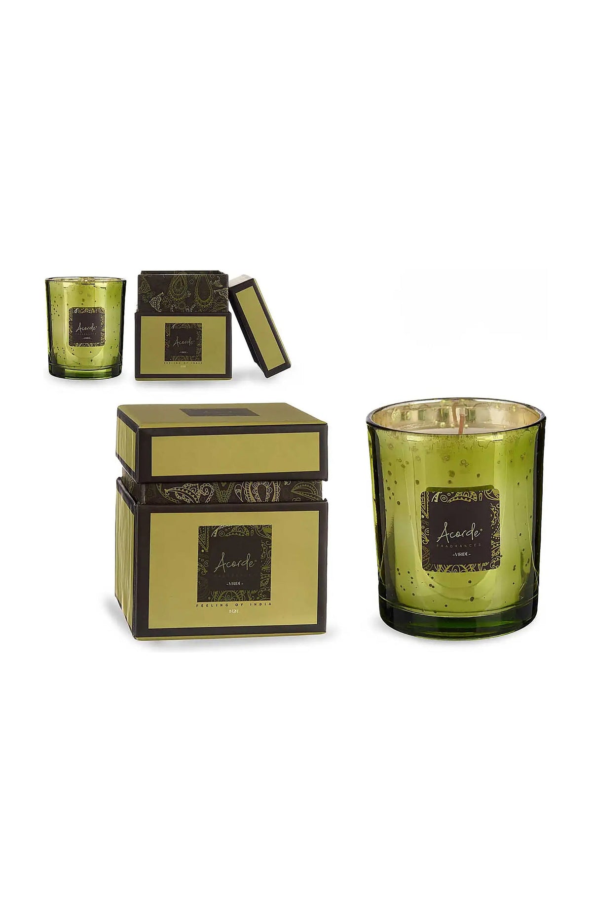 Bougie parfumée - Senteur thé vert et citron vert - 200 ml - 42 h