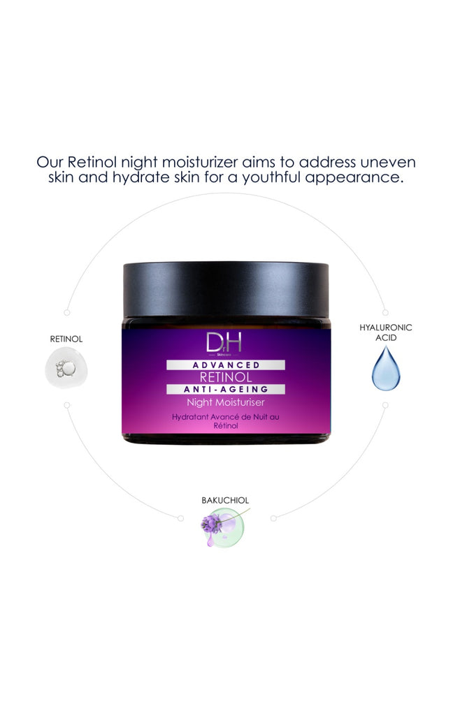 Crème de nuit anti-âge - Rétinol