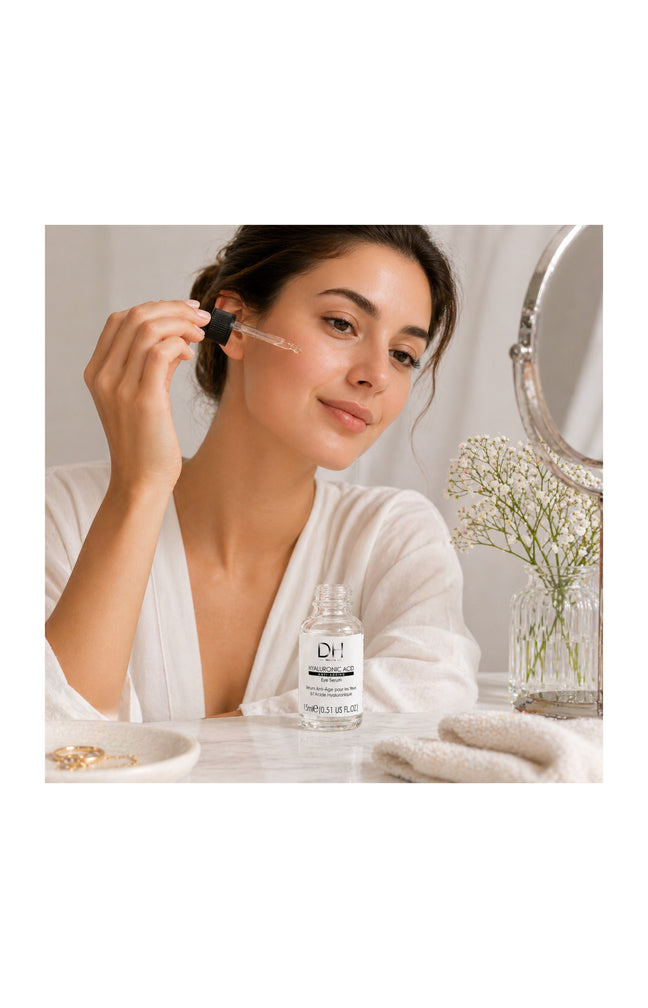 Sérum contour des yeux anti-âge - Acide hyaluronique