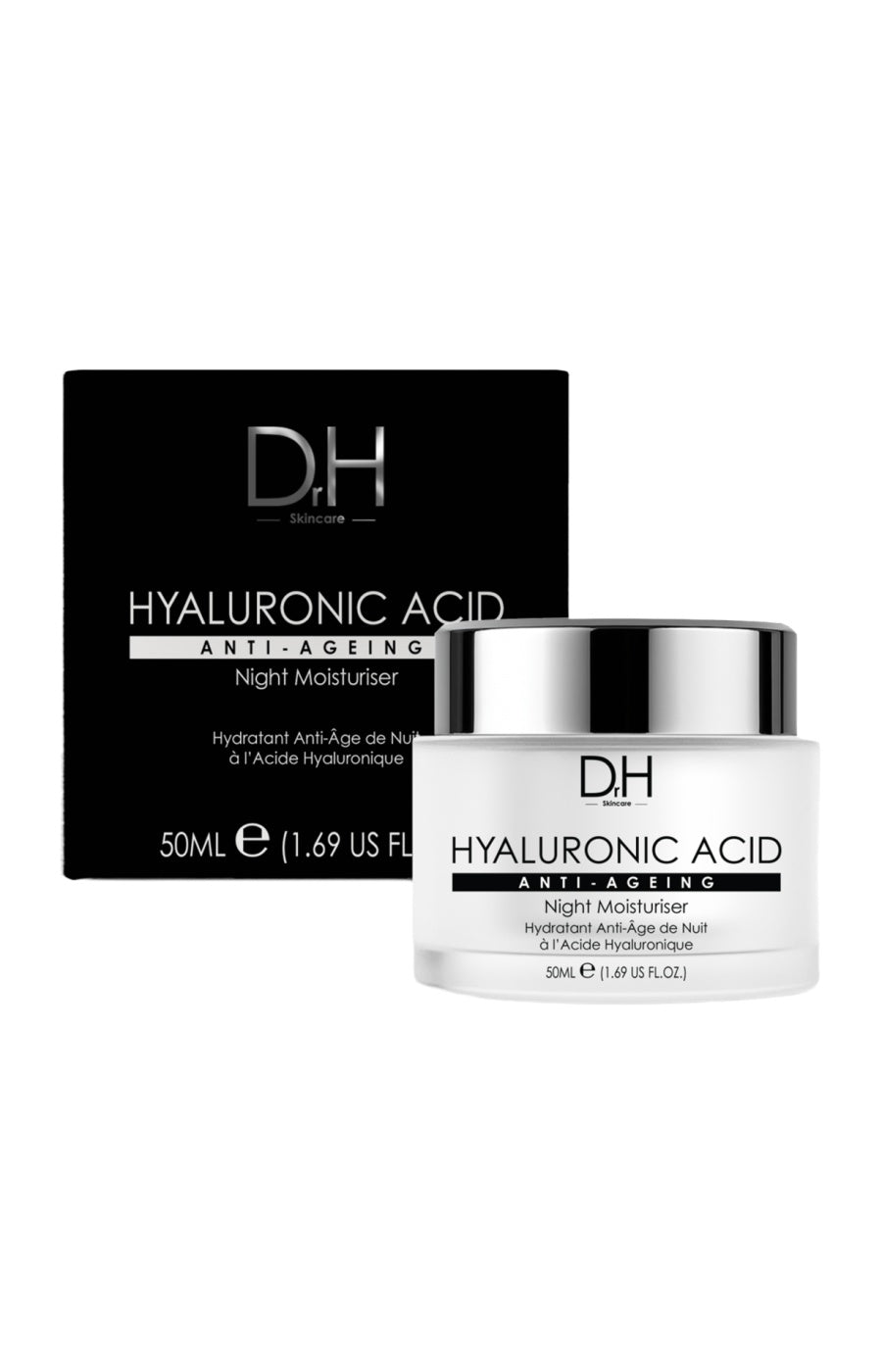 Crème de nuit anti-âge - Acide hyaluronique