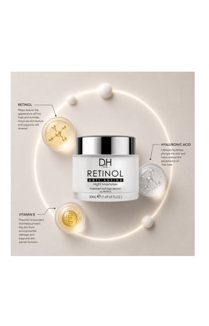 Crème de nuit anti-âge - Rétinol