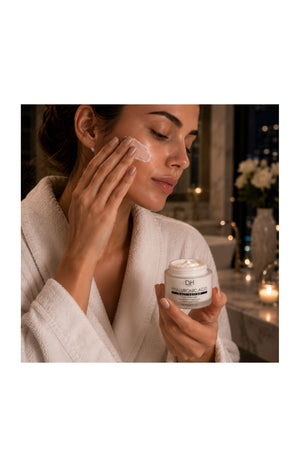 Crème de nuit anti-âge - Acide hyaluronique
