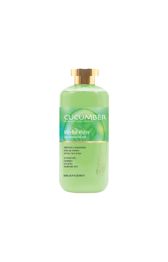 Eau micellaire purifiante - Extrait de concombre - Peaux mixtes - 500 ml