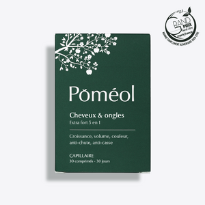 Complément alimentaire cheveux 5 en 1 de Poméol