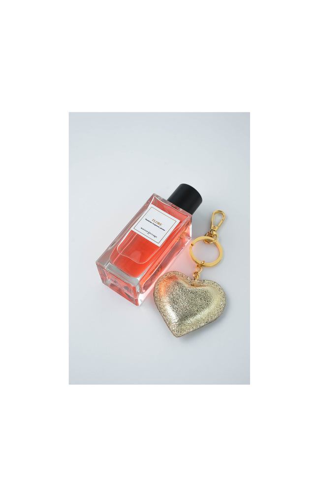Coffret porte-clés doré Flore Eau de parfum - Floral fruité - Femme