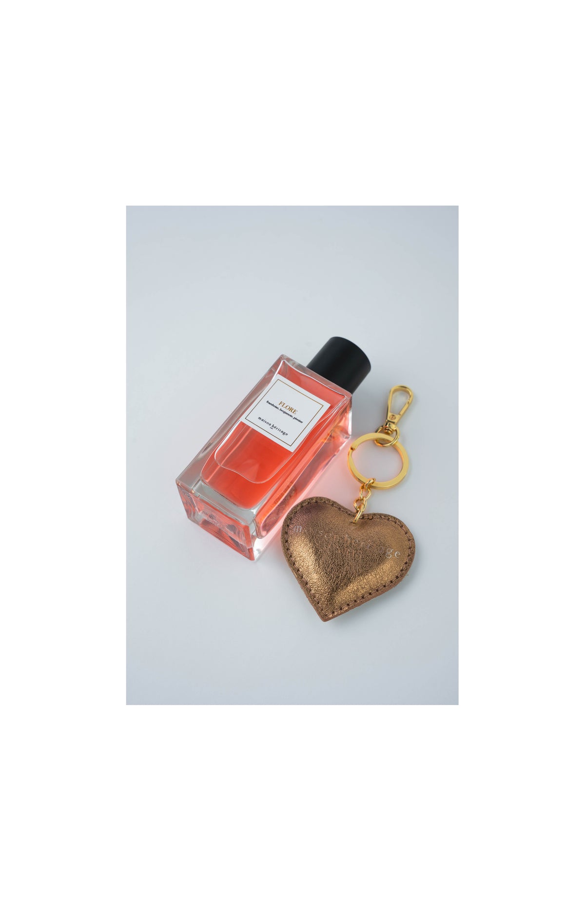 Coffret porte-clés bronze Flore Eau de parfum - Floral fruité - Femme