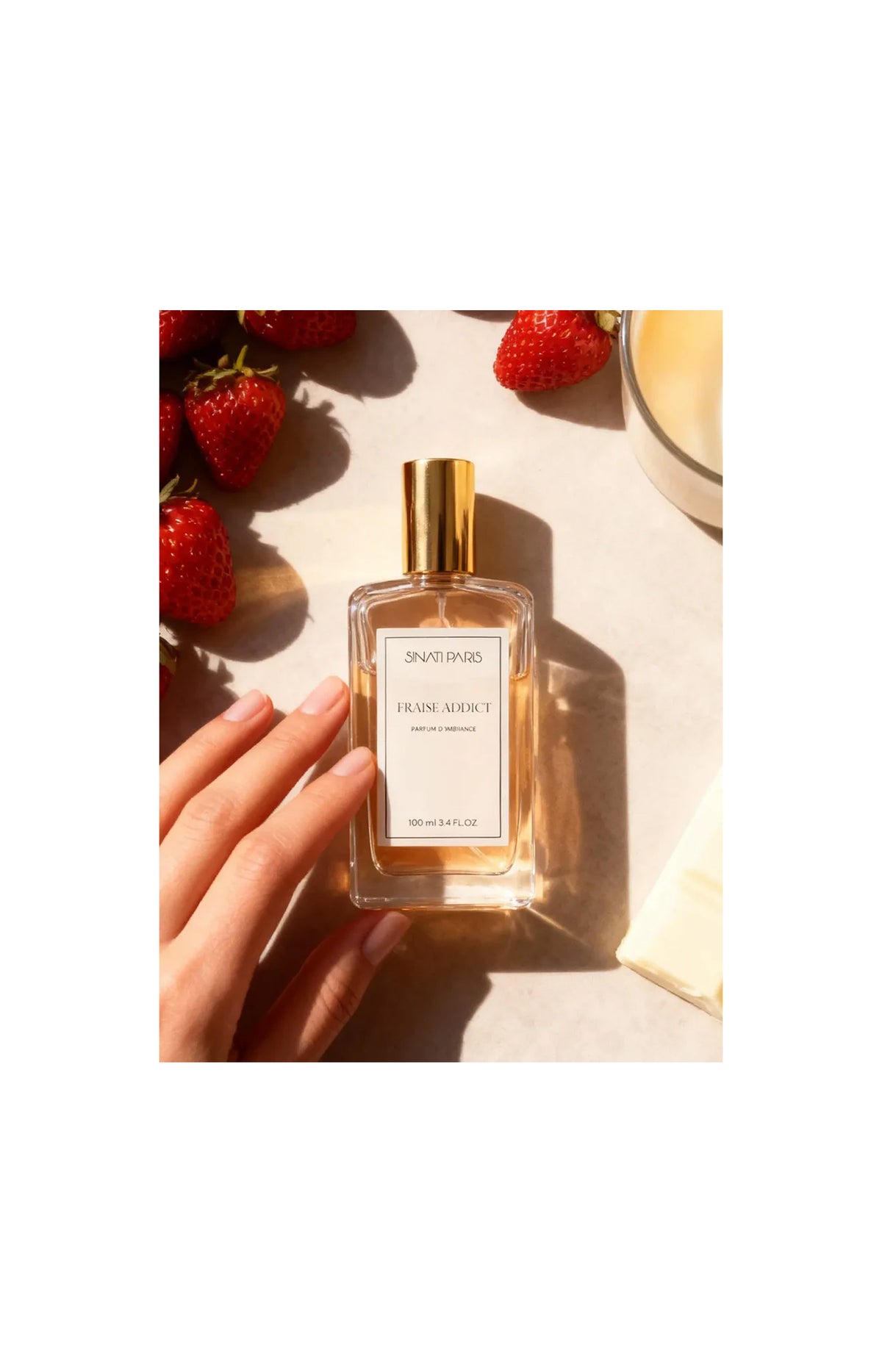Parfum d'ambiance - Fraise Addict - Fruité gourmand