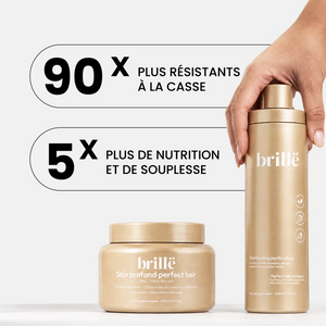 Gamme Perfect Hair présentée en main