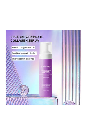 Sérum hydratant & revitalisant - Collagène & acide hyaluronique - 30 ml