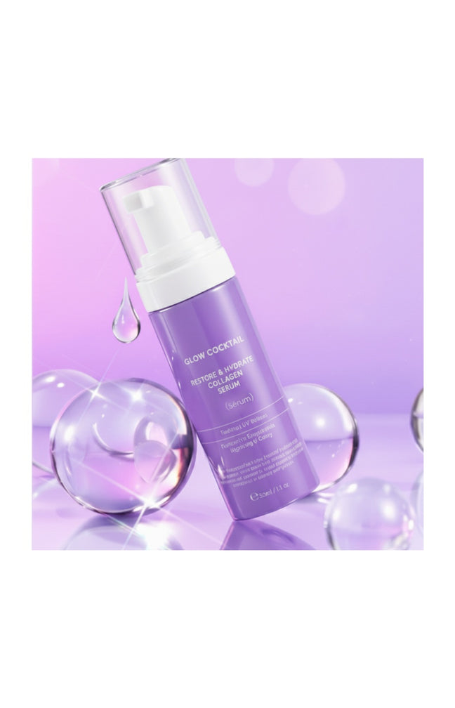 Sérum hydratant & revitalisant - Collagène & acide hyaluronique - 30 ml